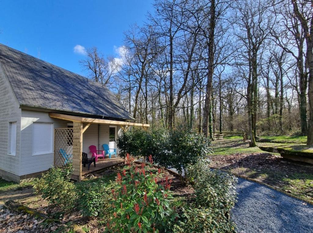 Les Chalets De Saumur, Piscine & Parc Boise, 100M Du Cadrenoir Eksteriør billede